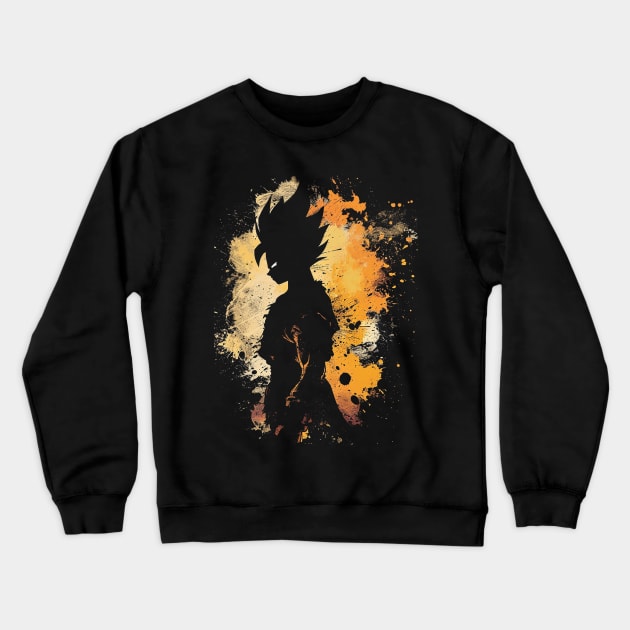 goku Crewneck Sweatshirt by pokermoment